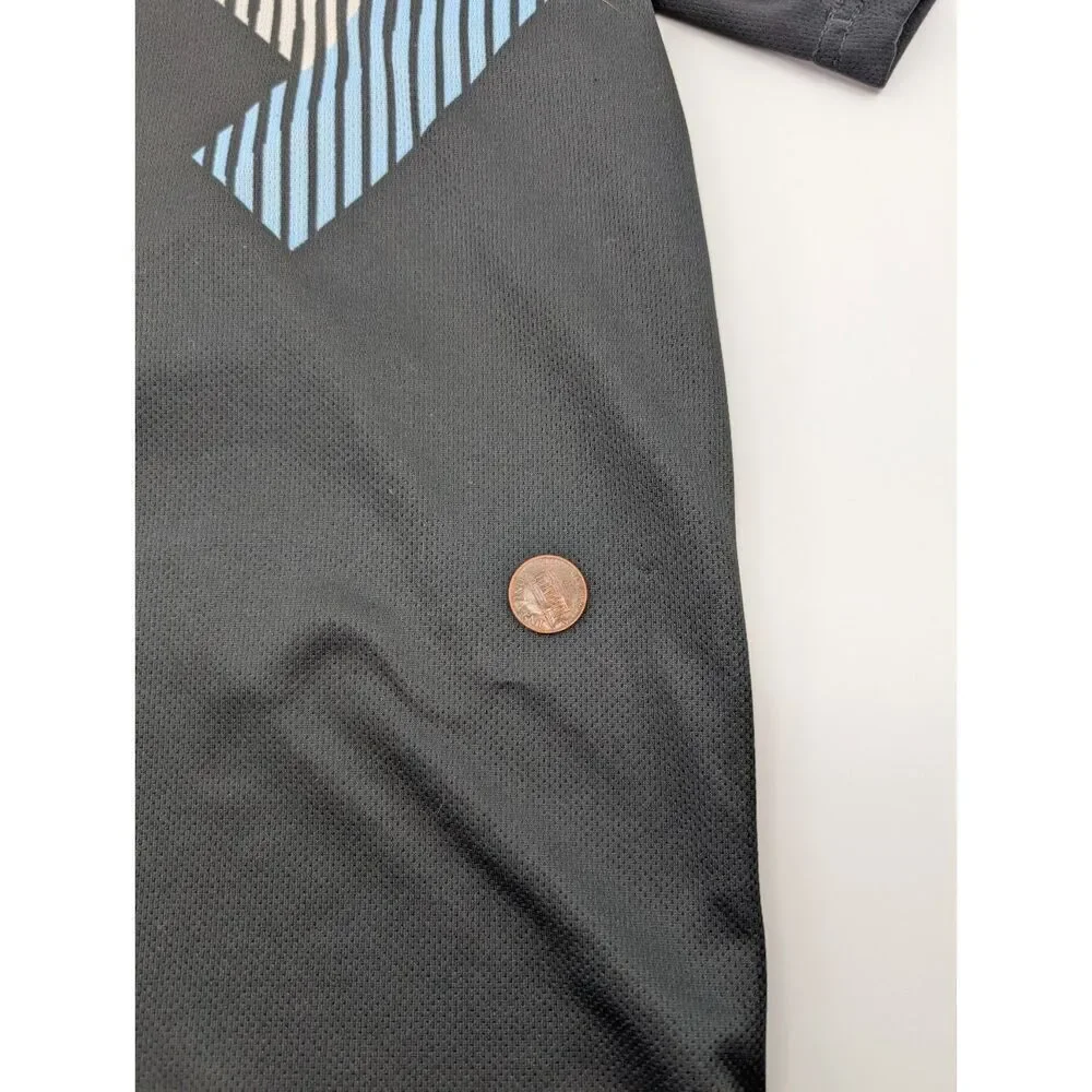 Argentina Soccer Jersey Mens Medium Black World Cup Away AFA Futbol - Picture 9 of 16